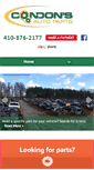 Mobile Screenshot of condonsautoparts.com